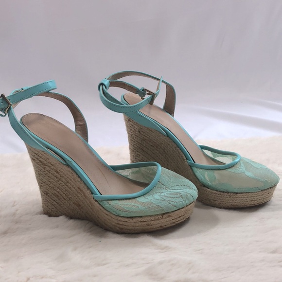 Lacy Wedge Espadrilles - Picture 2 of 4